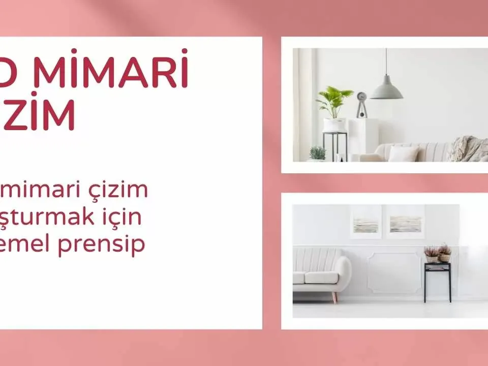 3d mimari cizim