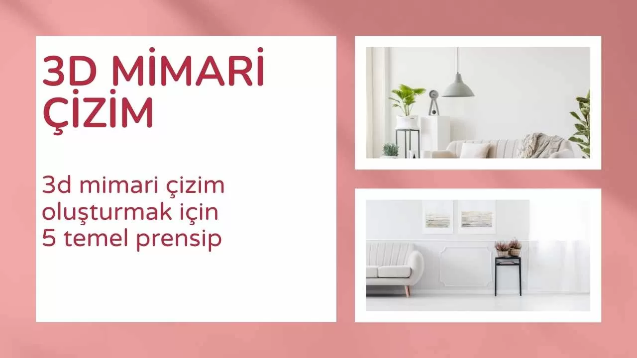 3d mimari cizim