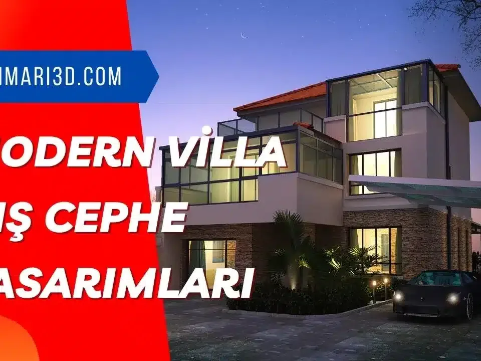 Modern Villa Dış Cephe Tasarımları
