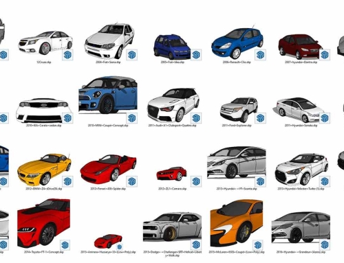 Sketchup En iyi 3d Araba Modelleri