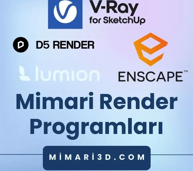 mimari render programlari