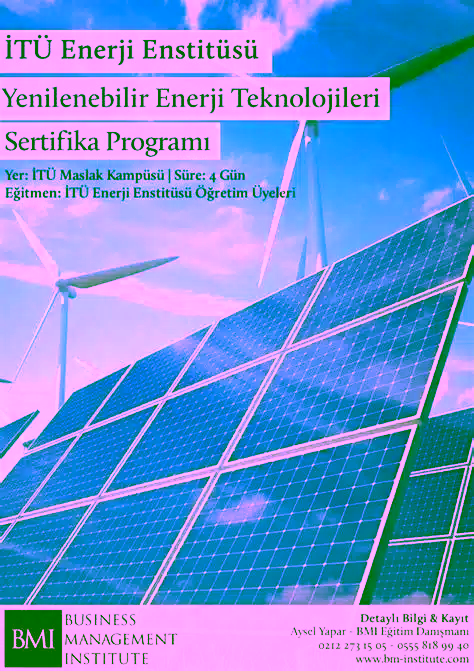 Yenilenebilir Enerji Teknolojileri ve Çevre Dostu Uygulamalar