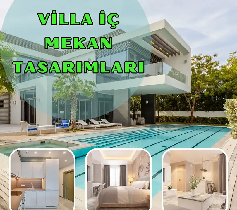 Villa İç Mekan Tasarımları