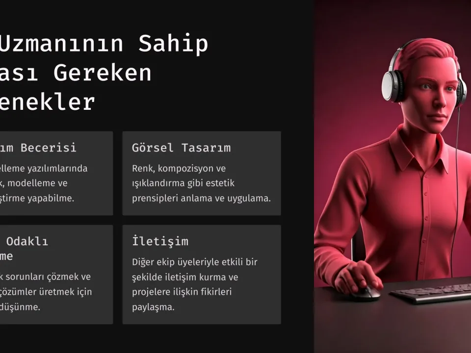 3D Görselleştirme Uzmanlığı