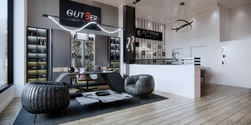 Executive Office and Reception Design